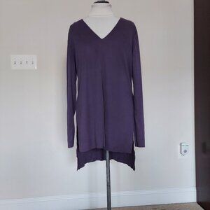 Ruff Hewn Grey longsleeve tunic. Sz M. 60% Modal, 40% poly